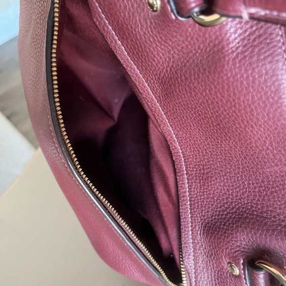 Vintage Leather Coach Handbag - Picture 5 of 16